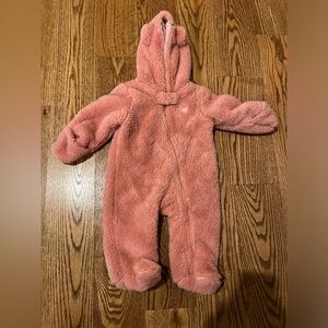 6 mo fleece bunting (snowsuit)